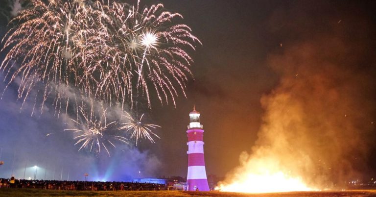 fireworks Plymouth 2022